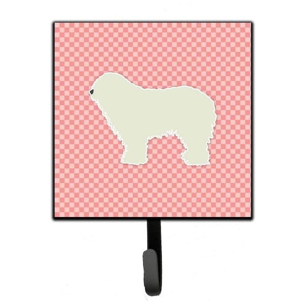 Jensendistributionservices Komondor Checkerboard Pink Leash or Key Holder MI1706651 - main